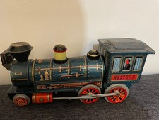 Modern Toys "Western Lok" Blech 60er Jahre, funktioniert !