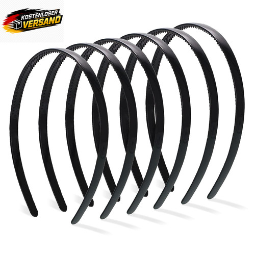 Stück haarband schwarz - 6, haarband,
