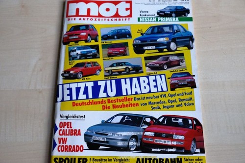 Mot 1990 opel calibra - 21/1990,
