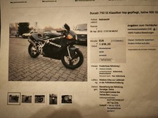 Innenkotflügel DUCATI SS-