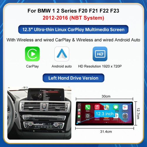 Für bmw 2 series f20 - 12.3"für,