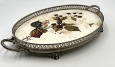 Antike Kuchenplatte Keramik