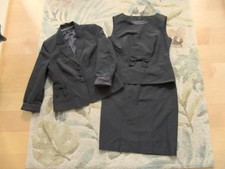 Tolles VOGUE Etui Kleid 3teilig m.Jacke gr40 Audrey-Hepburn-Style