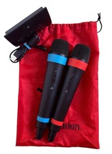 Playstation Singstar Wireless Mikrofone mit Empfänger - Sony PS3 PS4 Mikros
