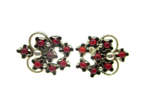 Designer granat ohrringe - designer,