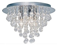 Nino London Leuchte 3- flammig Ø 38 cm Deckenleuchte Deckenlampe Metall/ Acryl