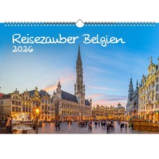 Reisezauber Belgien DIN A3
