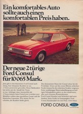 Ford consul reklame - ford,
