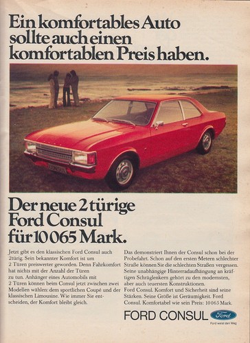 Ford consul reklame - ford,
