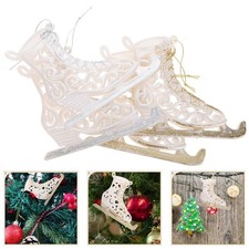  4 Stück kleine Schlittschuhe