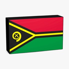 Vanuatu flagge afrika lampe - vanuatu,