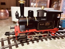 Märklin Maxi Dampflok Luzie + Niederbordwagen