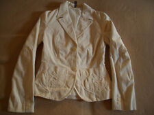 Blazer Cord cremefarben Gr 36 H&M Damen