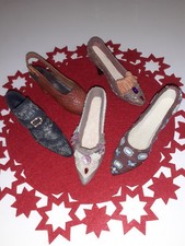  5 Miniatur Schuhe, Sammler Stücke 