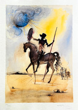Salvador Dali Lithographie COA