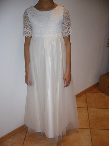 Kommunionkleid weiß für