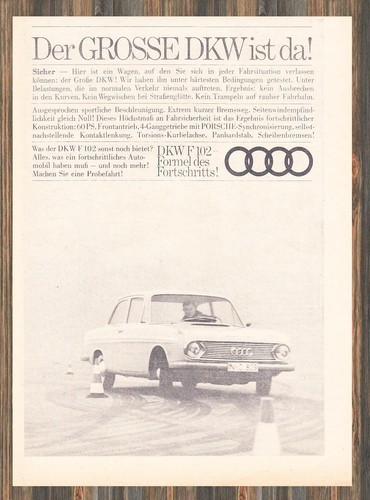 Dkw 102 reklame - dkw,