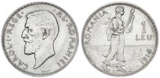 1 Lei Rumänien 1 Leu 1914