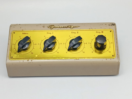 Grundig 607 audio mischpult - grundig,