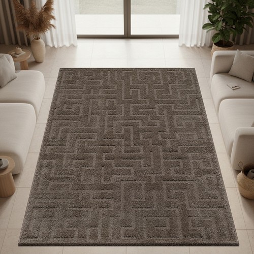 Designer teppich dunkelbraun - designer,