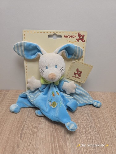 Nicotoy schmusetuch hase blau - nicotoy,