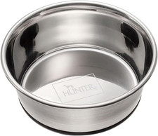 Hunter Edelstahlnapf 1900ml rutschfest spülmaschinengeeignet robust