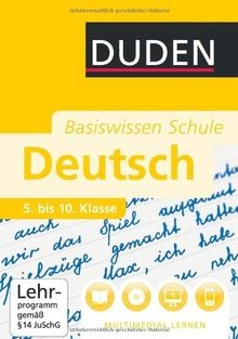 Duden basiswissen schule - basiswissen,