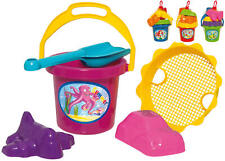 Sandspielzeug Set Schaufel Eimer Förmchen Sieb Kinder Eimergarnitur 5-tlg.