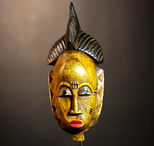 Afrikanische maske baule mblo - afrikanische,