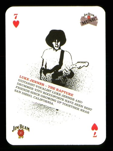 Playing card music - jb,
