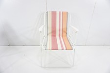 BEST Kids Klappstuhl weiß/orange Kinderstuhl Camping Outdoor