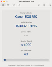 Canon EOS R10 24MP / 4000 Auslösungen / 024532