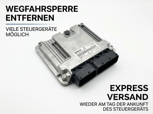 Wegfahrsperre deaktivieren
