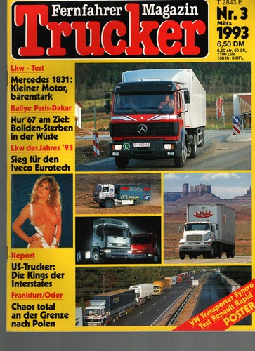 Zeitschrift trucker fernfahrer - trucker,