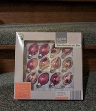 Casa Deco - Deko Ostereier aus Glas | Unbenutzt OVP