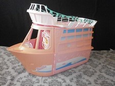 Barbie Tropisches Kreuzfahrtschiff mit Zubehör Schiff Dampfer Meer 2002 Mattel