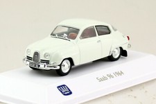 Saab 96 weiß 1964 1:43 Atlas Modellauto 02