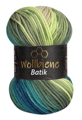 Wollbiene batik wolle - wollbiene,