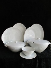 Hutschenreuther Exzellenz weiß Suppen Ragoutterrinen Fleischplatten Sauciere 