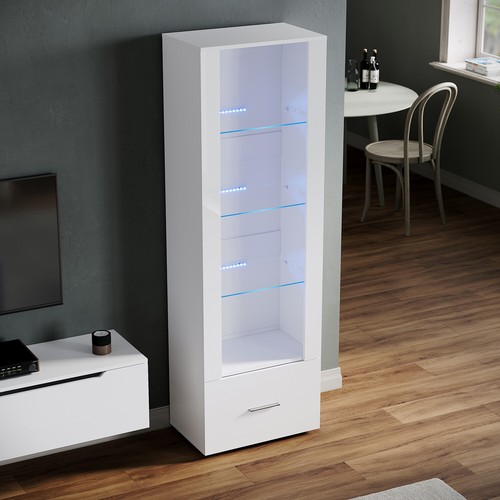 Vitrine mit led - vitrine, led-lichtern