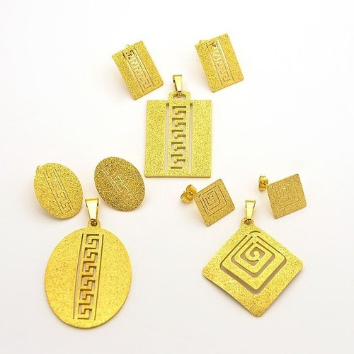 Edelstahlschmuck set ketten - set,