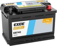 Exide EB740 Excell 12V 74Ah