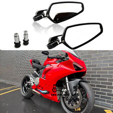 Für Ducati Panigale 889 1199 1199S 7/8" 22mm Motorrad Lenkerendenspiegel Spiegel