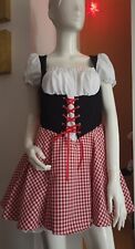 Dirndl, Basic Kleid Fasching Gr. 38/40 Neu