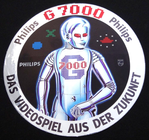 Werbe aufkleber philips g7000 - philips,