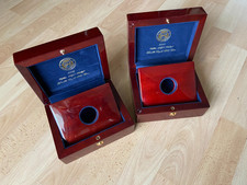 2 Stück Mahagoni Box
