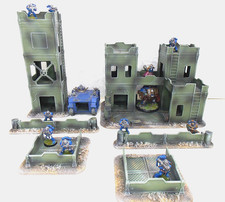 WARGAMING GELÄNDE BEMALT, SET