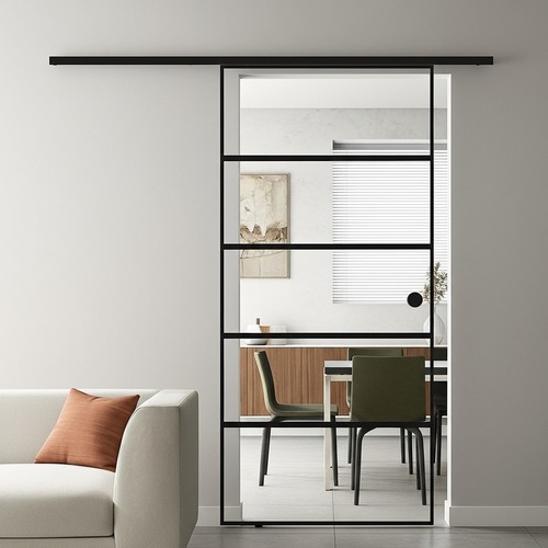 Glasschiebetür komplettset - glasschiebetür,