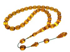 Lux Gebetsperlen SIKMA Blok Zar Usta Tesbih Türkisch Amberoid Tasbih Misbaha 193