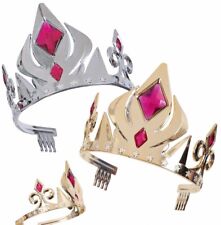Diadem Krone gold / silber Böse Königin Prinzessin Krönchen Zubehör 126300113